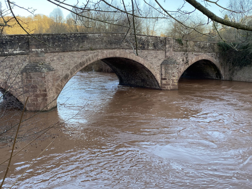 No fishing at Skenfrith - MR from Monmouth